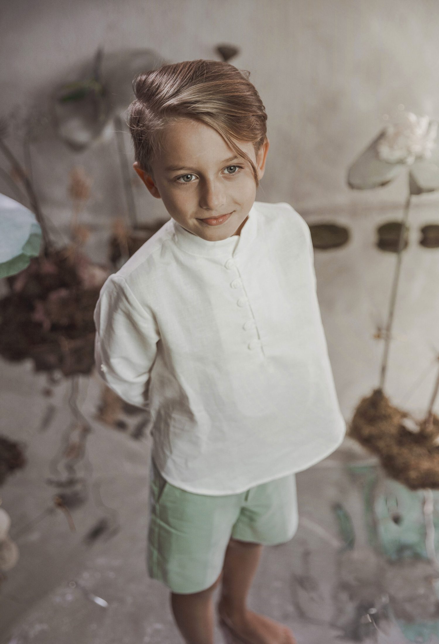 1ºconjunto pantalon verde niño 3